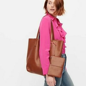 J. Crew | The Carryall Tote Bag with Pouch